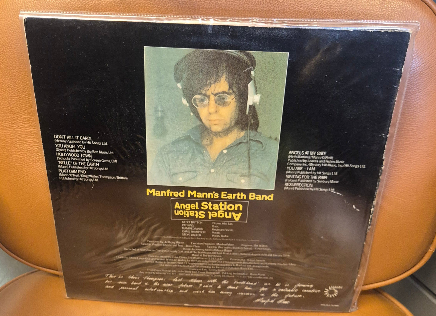 Manfred Mann's Earth Band – Angel Station (LP)