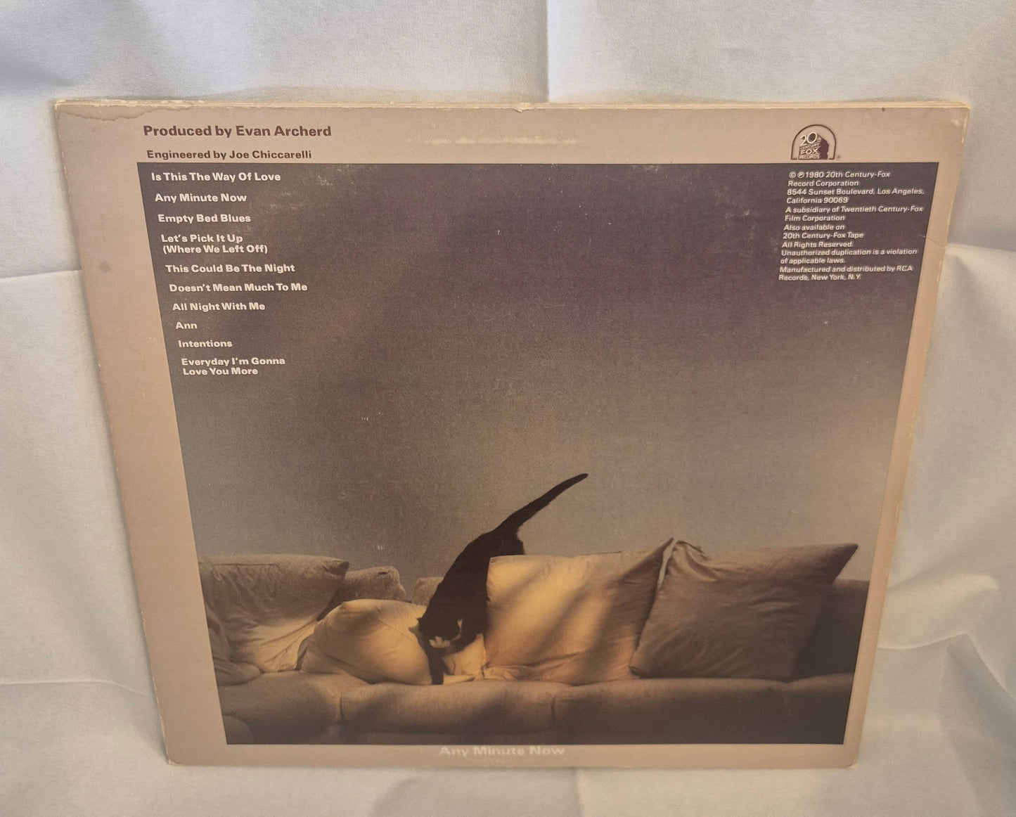 Chris Montan - Any Minute Now LP