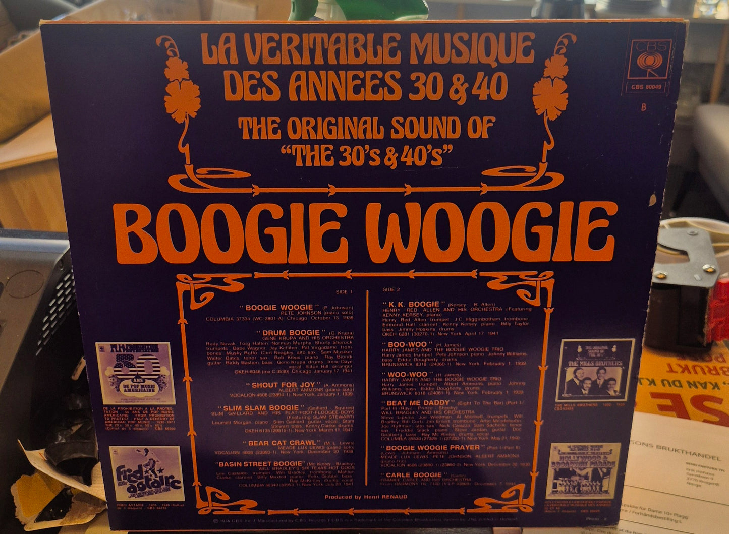 La Veritable Musique Des Annees 30 & 40 - Boogie Woogie (LP)