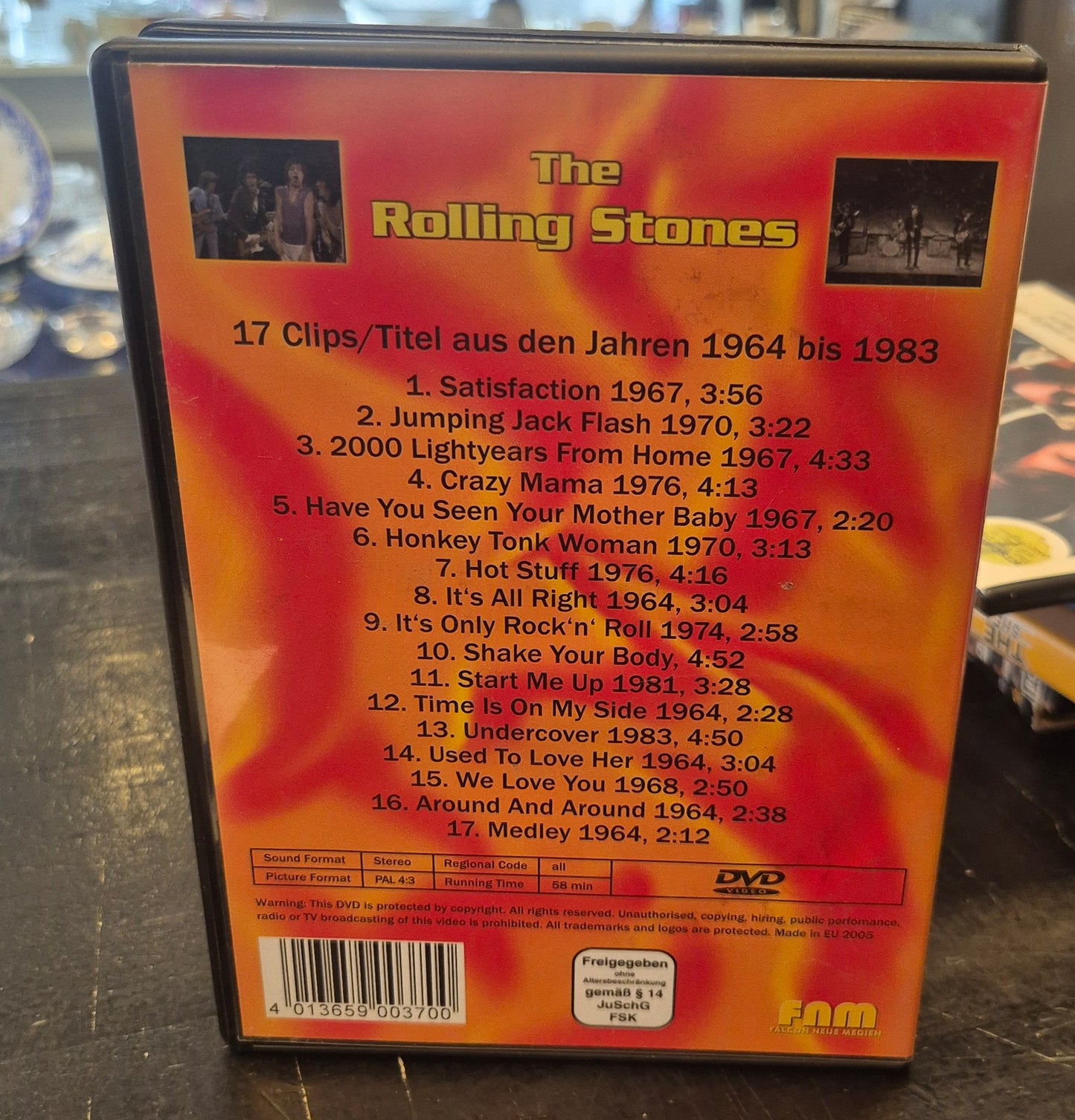 The Rolling Stones - 17 Clips (DVD)