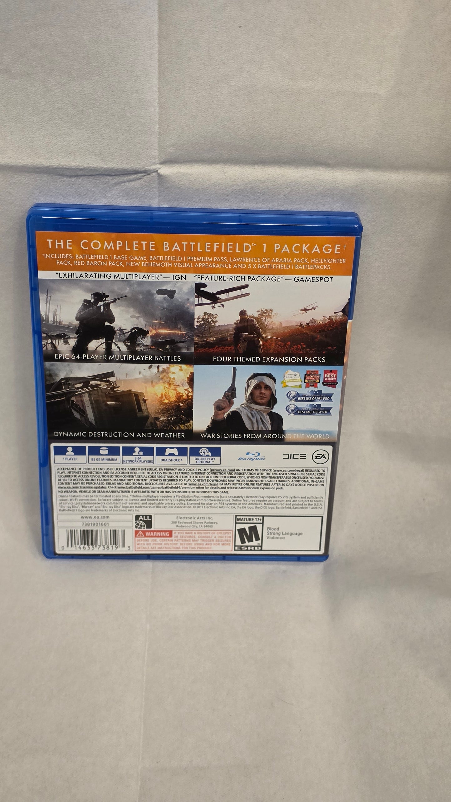 Battlefield 1: Revolution Edition (PS4)