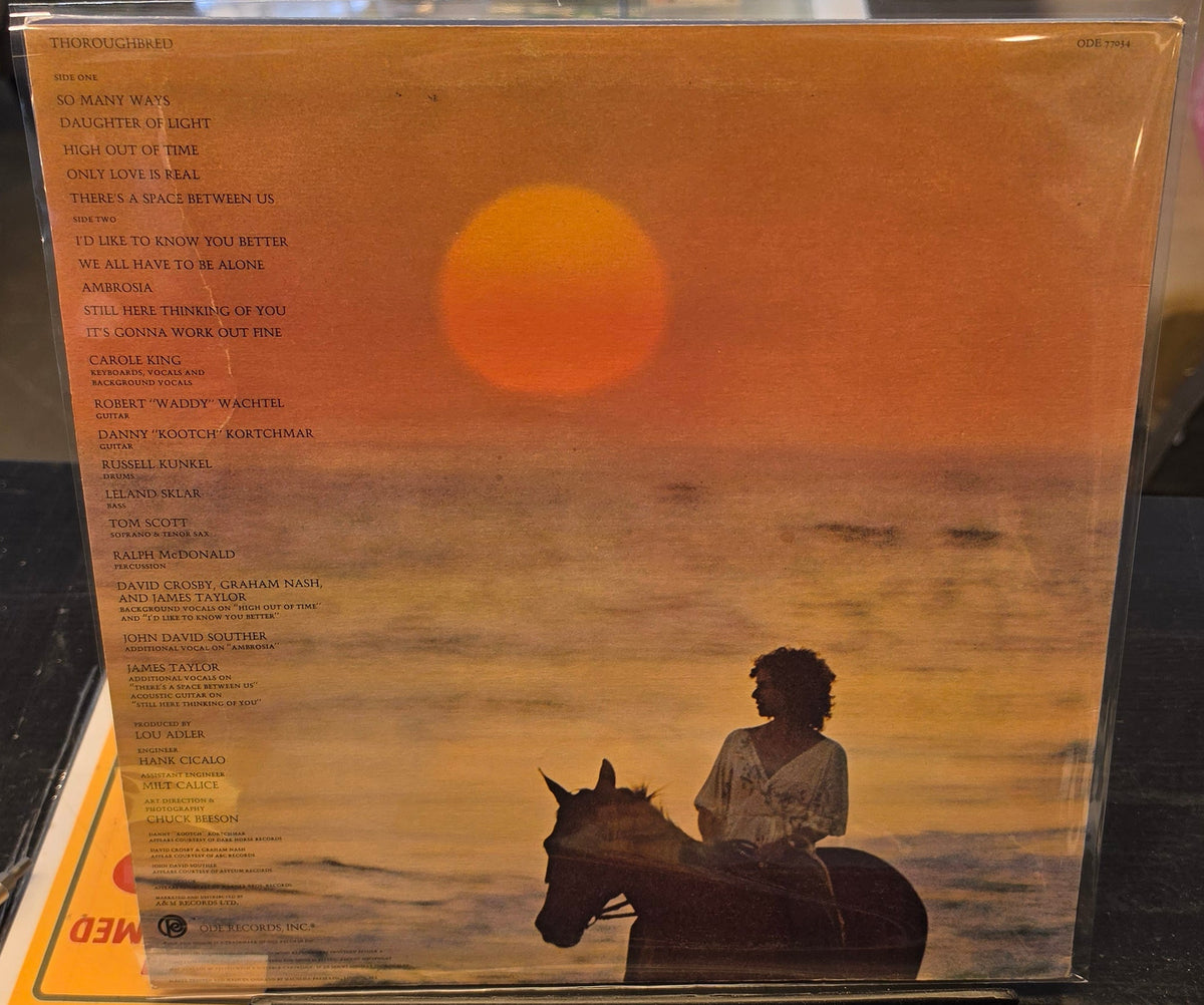Carole King: Thoroughbred (Vinyl LP, uk 1976)