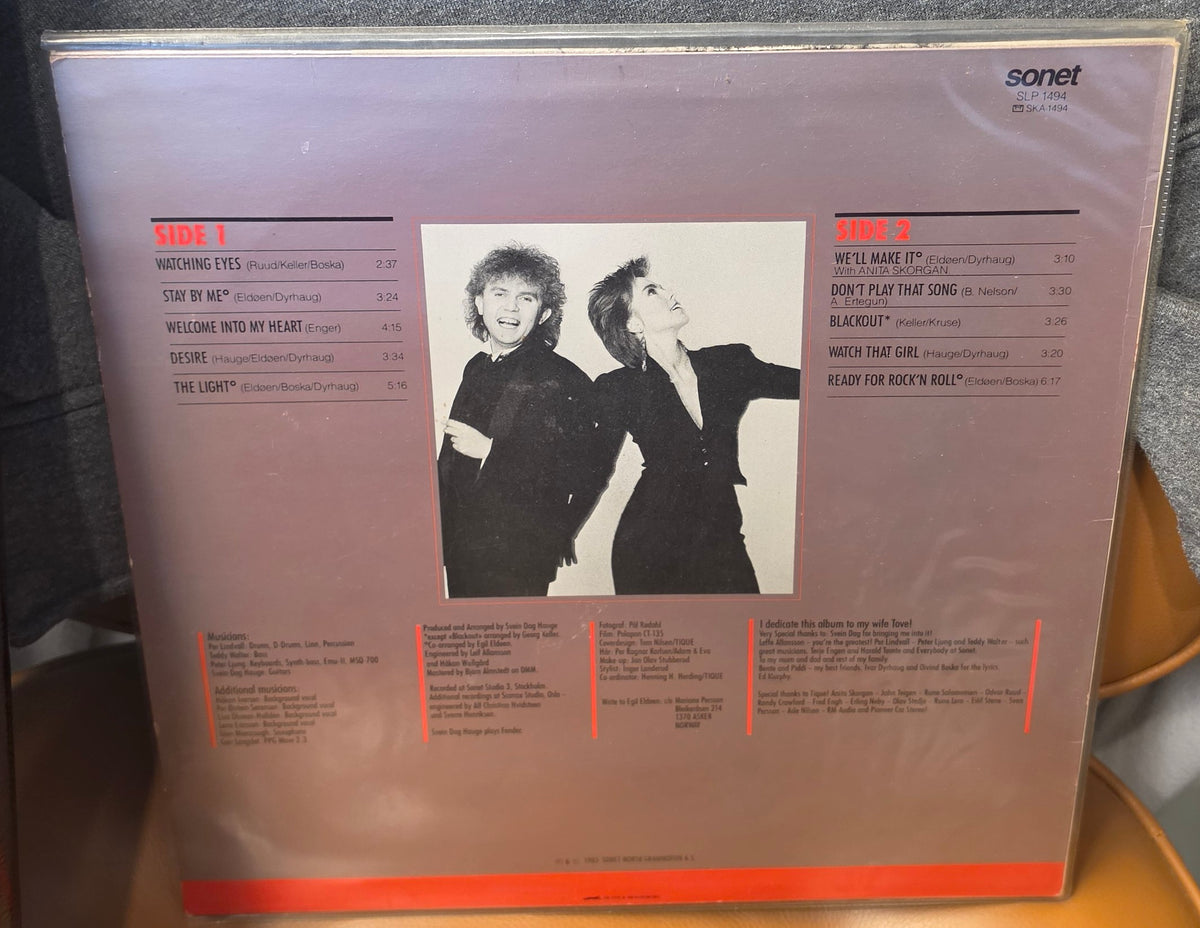 Eldøen: Welcome Into My Heart (LP) (M=VG+)