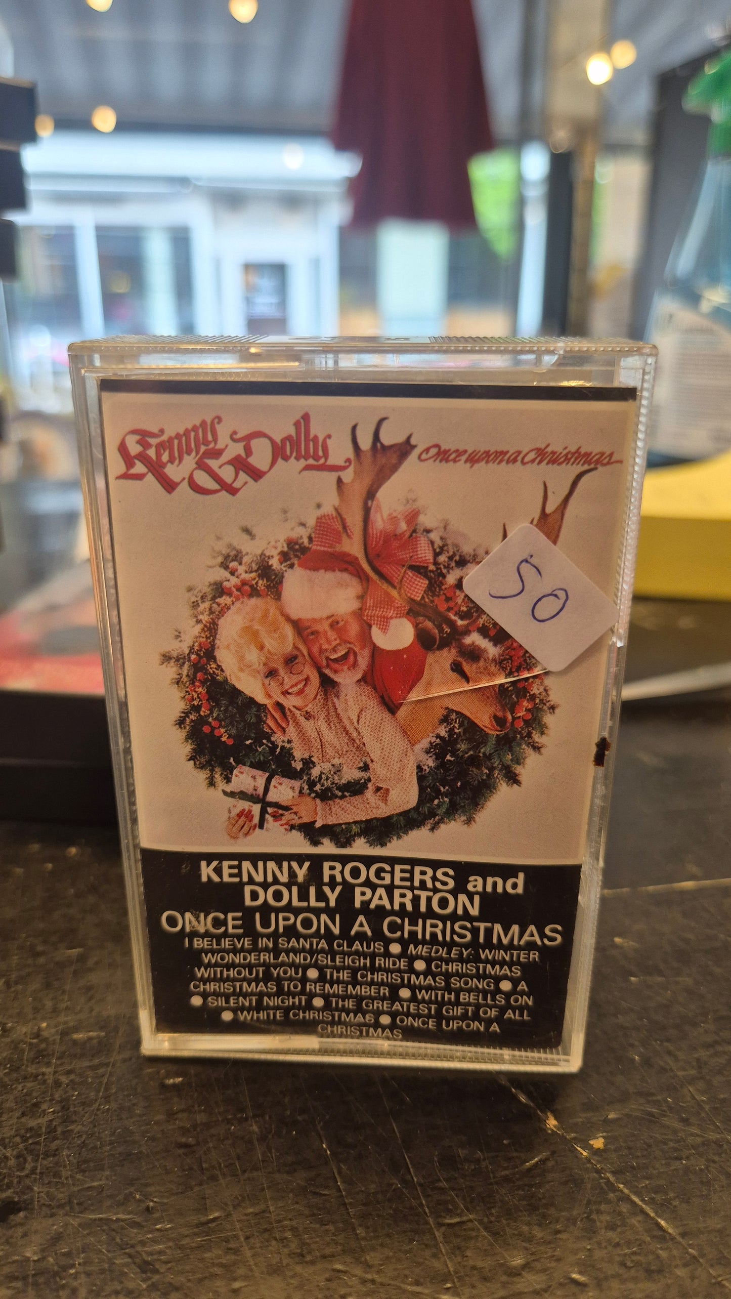 Kenny Rogers & Dolly Parton - Once Upon a Christmas (Kassett)