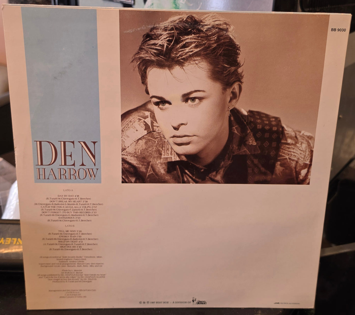 Den Harrow – Day By Day (Vinyl LP, Italo Disco 1987)