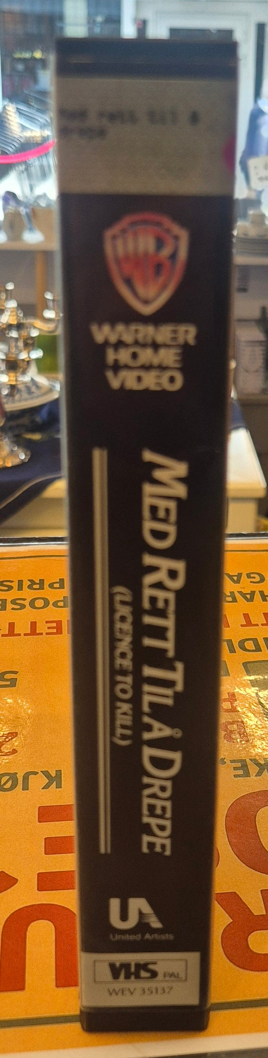 James Bond 007: Med Rett Til Å Drepe (Licence to Kill) - VHS Big Box