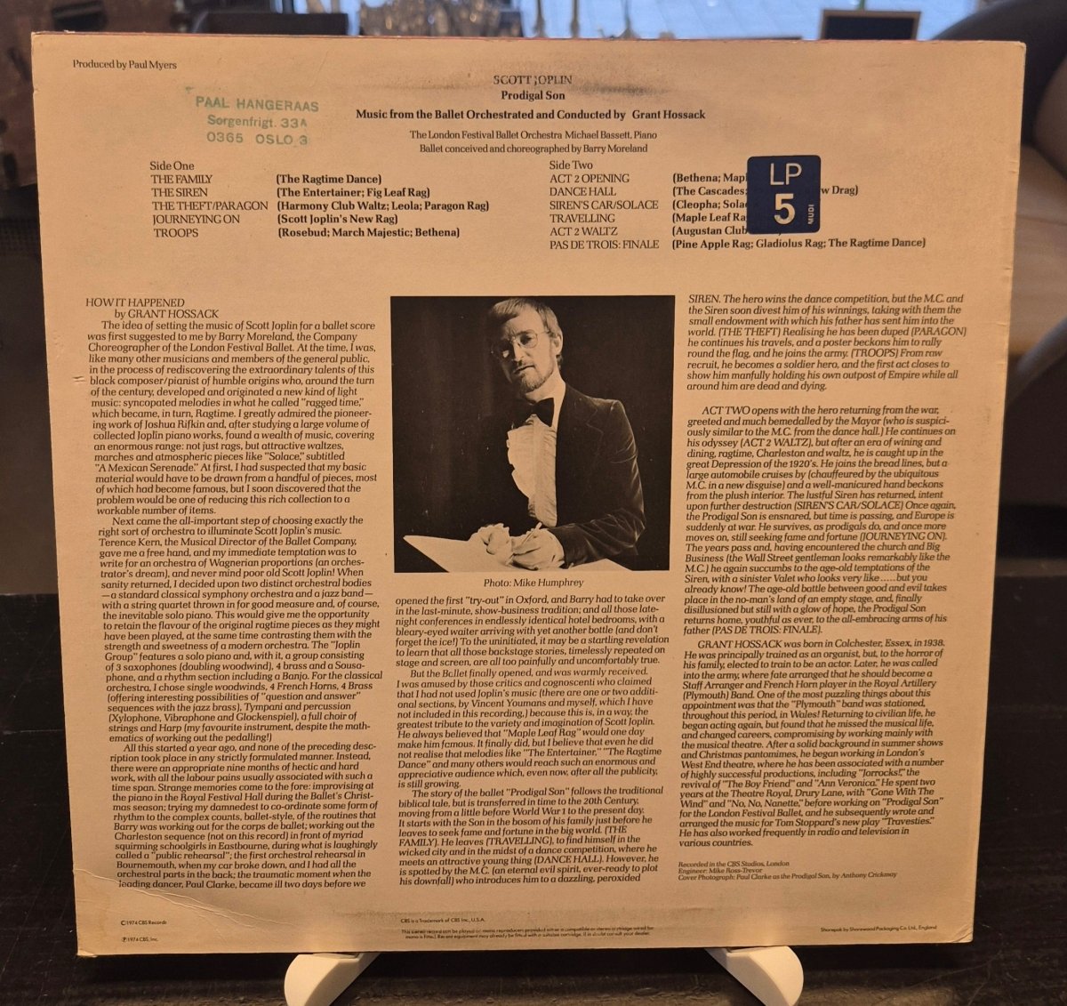 Scott Joplin – Prodigal Son - BØR BØRSONS BRUKTHANDEL
