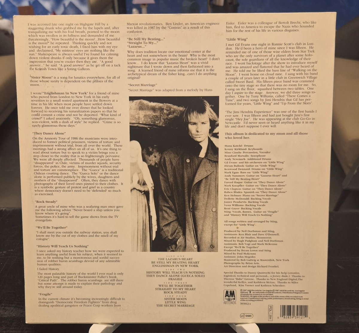 Sting – Nothing Like The Sun - BØR BØRSONS BRUKTHANDEL