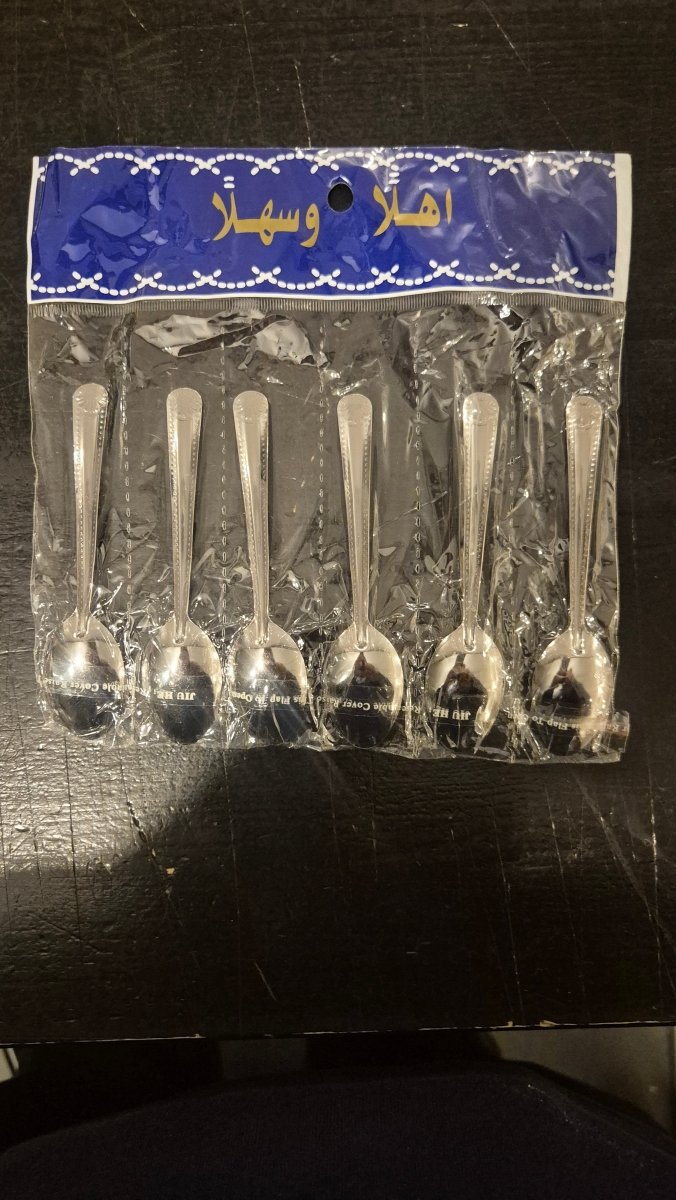 Tesett – 6 små skjeer - BØR BØRSONS BRUKTHANDEL