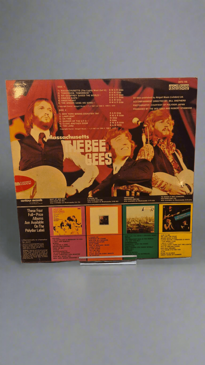 The Bee Gees – Massachusetts - BØR BØRSONS BRUKTHANDEL