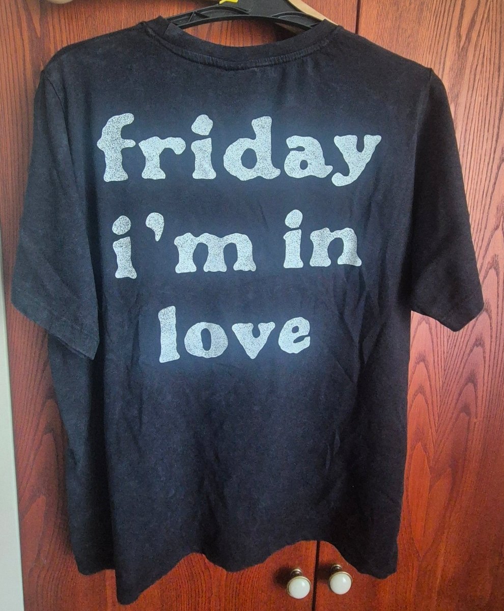 The Cure - Friday I'm In Love T-skjorte - BØR BØRSONS BRUKTHANDEL