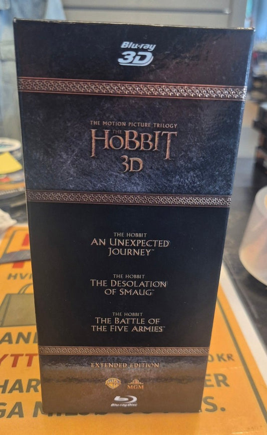 The Hobbit: The Motion Picture Trilogy - 3D Extended Edition (Blu-ray Box) - BØR BØRSONS BRUKTHANDEL