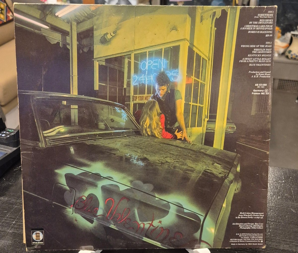 Tom Waits - Blue Valentine - BØR BØRSONS BRUKTHANDEL