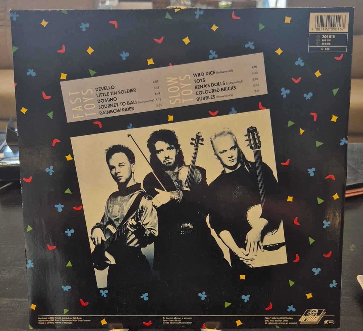 Trio Farfarello – Toys (LP) - BØR BØRSONS BRUKTHANDEL