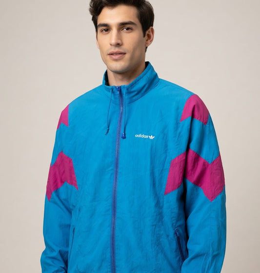 Vintage Adidas 80s/90s Windbreaker - BØR BØRSONS BRUKTHANDEL
