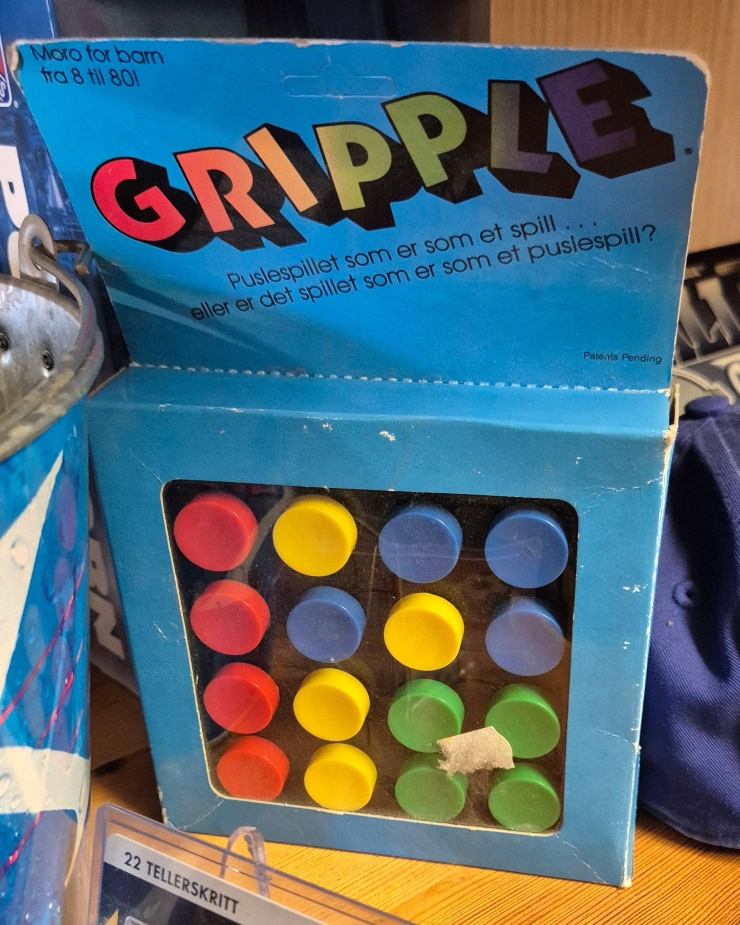 Vintage uåpnet Gripple spill - BØR BØRSONS BRUKTHANDEL