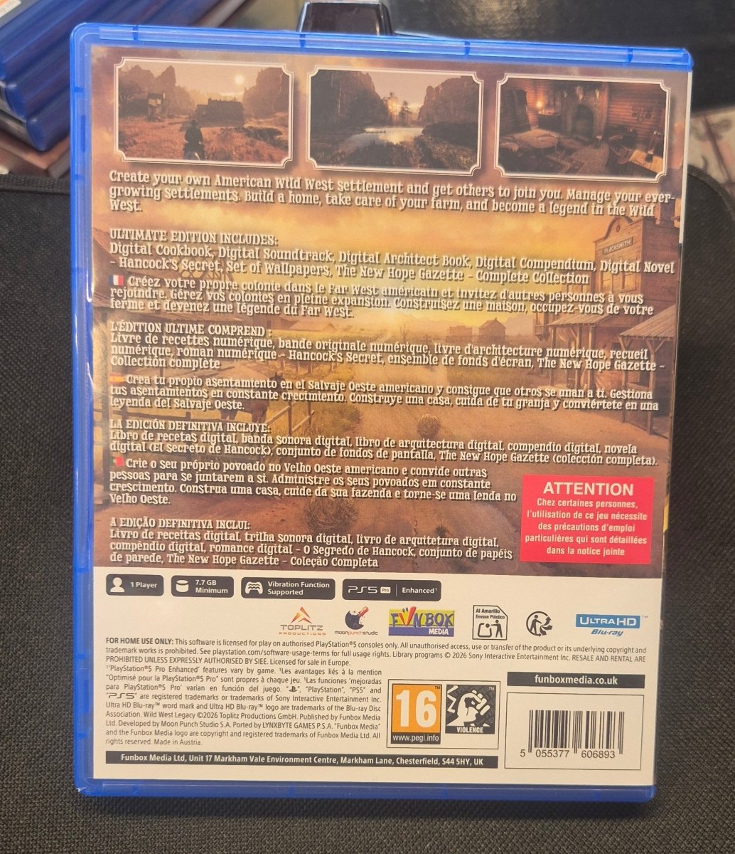 Wild West Legacy Ultimate Edition (PS5) - BØR BØRSONS BRUKTHANDEL