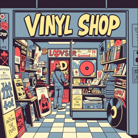 Vinylplater: Nostalgisk Magi i Moderne Tid - BØR BØRSONS BRUKTHANDEL