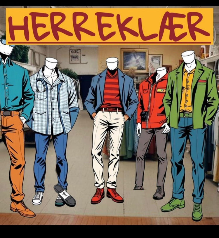 KLÆR TIL GUTTER OG HERRER - BØR BØRSONS BRUKTHANDEL