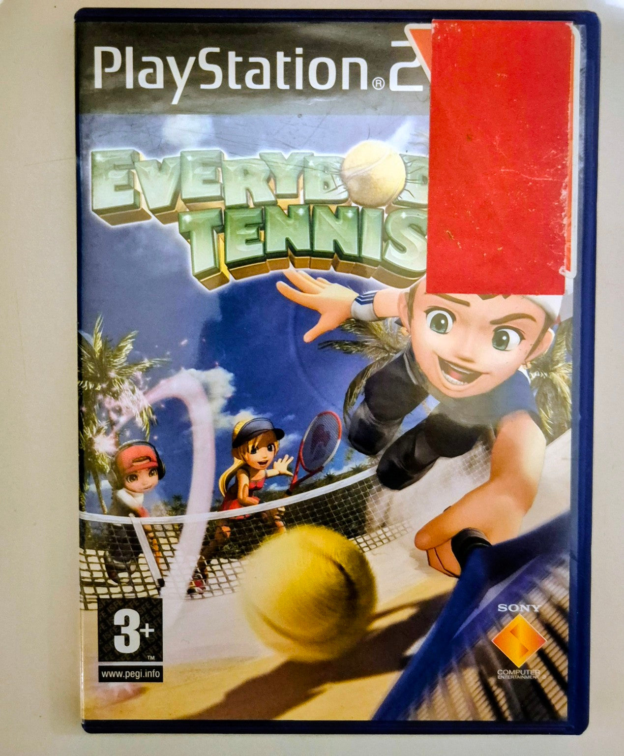 Everybody's Tennis – PlayStation 2, forside