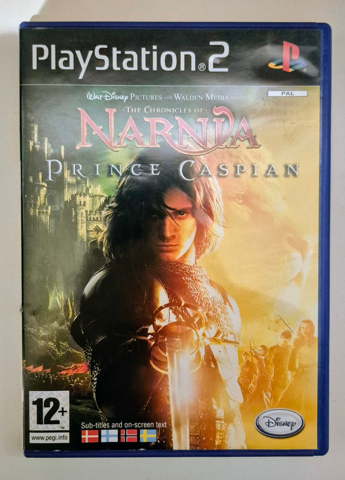 The Chronicles of Narnia: Prince Caspian – PlayStation 2, forside
