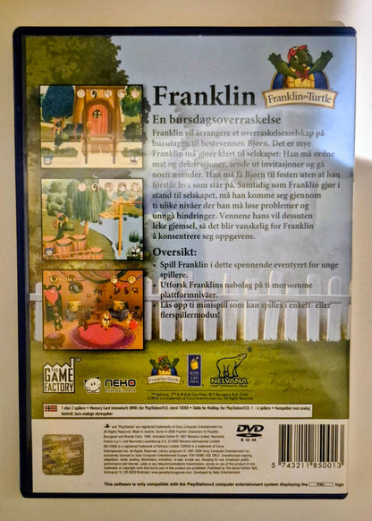 Franklin: En bursdagsoverraskelse – PlayStation 2, bakside