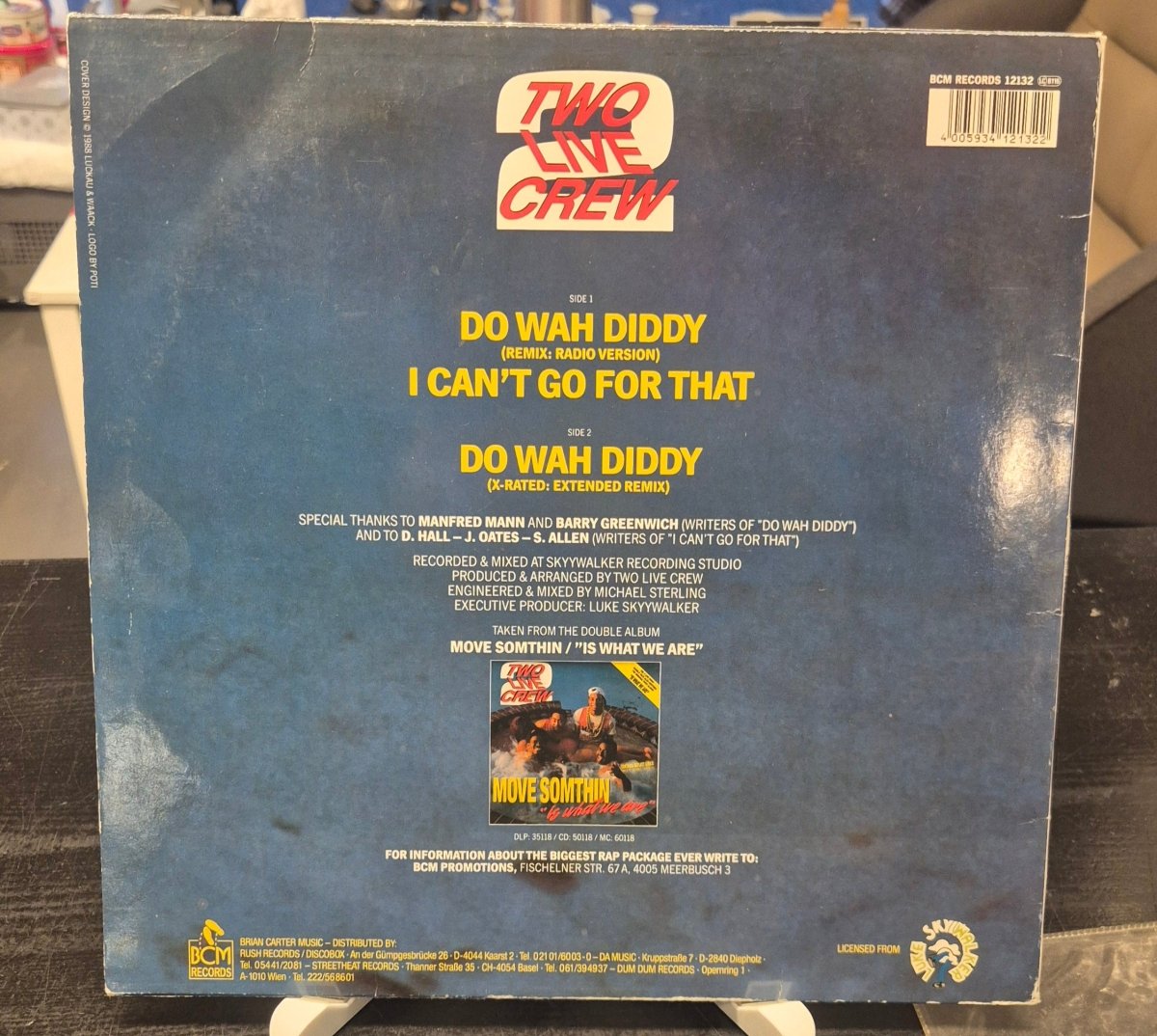 2 Live Crew – Do Wah Diddy - BØR BØRSONS BRUKTHANDEL