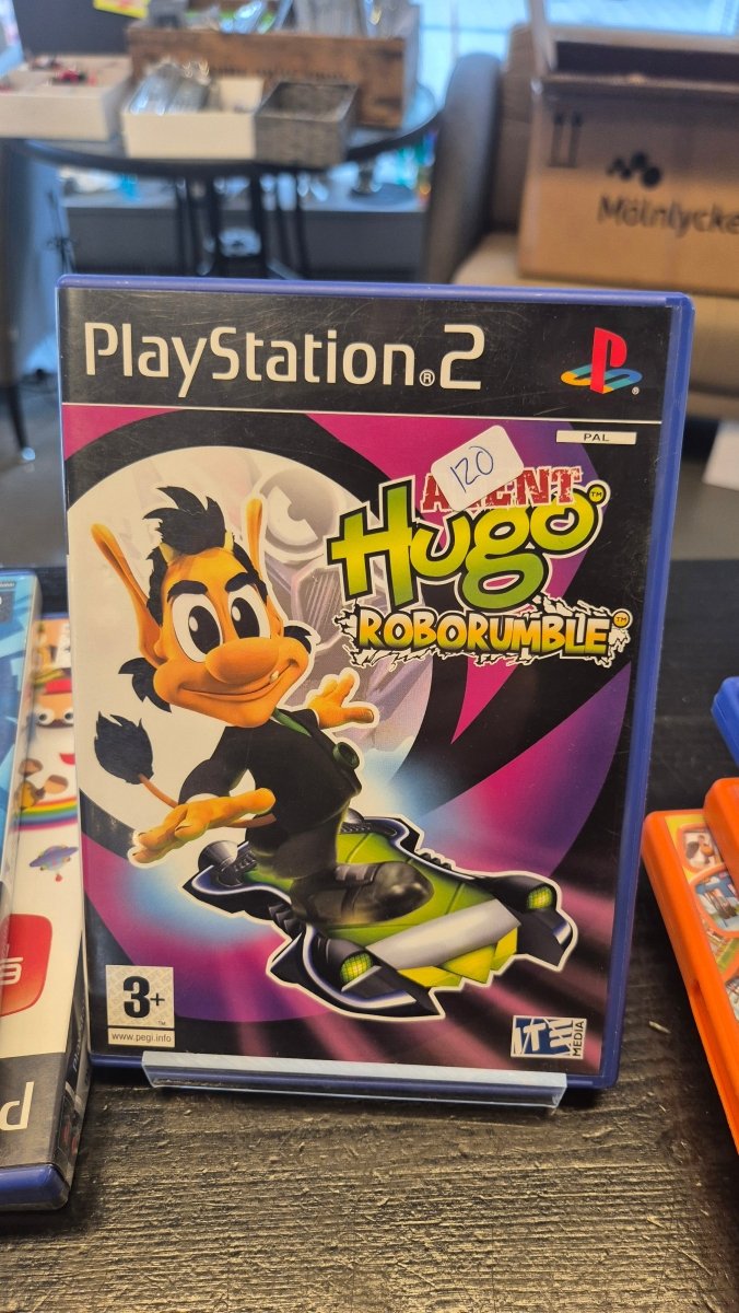 Agent Hugo RoboRumble - NEUF SOUS BLISTER OFFICIEL - Sony PS2 PlayStation 2 Agent Hugo RoboRumble - NEUF SOUS BLISTER OFFICIEL - Sony PS2 PlayStation 2