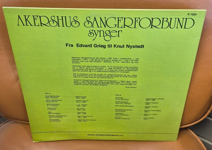 Akershus Sangerforbund synger - Fra Edvard Grieg til Knut Nystedt - BØR BØRSONS BRUKTHANDEL