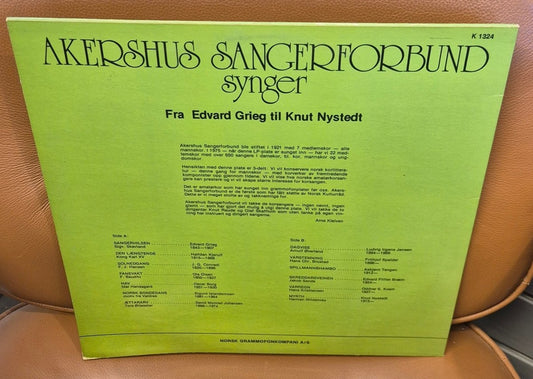 Akershus Sangerforbund synger - Fra Edvard Grieg til Knut Nystedt - BØR BØRSONS BRUKTHANDEL