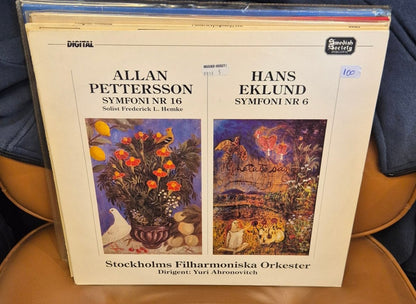 Allan Pettersson / Hans Eklund - Symfoni Nr 16 / Symfoni Nr 6 (LP) - BØR BØRSONS BRUKTHANDEL