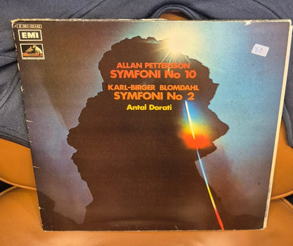Allan Pettersson / Karl-Birger Blomdahl – Symfoni No 10 / Symfoni No 2 (LP) - BØR BØRSONS BRUKTHANDEL