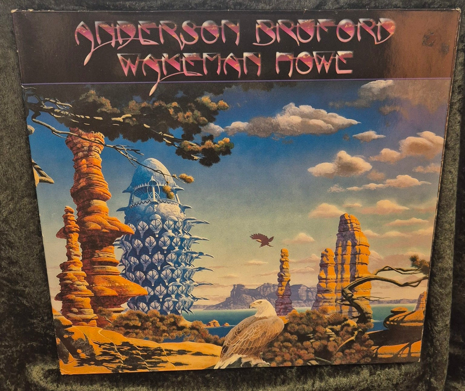 Anderson Bruford Wakeman Howe LP front cover
