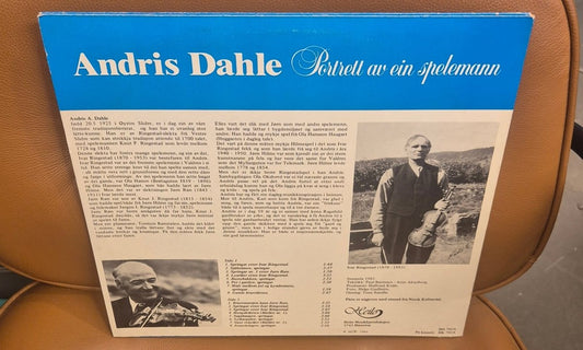 Andris Dahle - Portrett av ein spelemann (Vinyl LP) - BØR BØRSONS BRUKTHANDEL