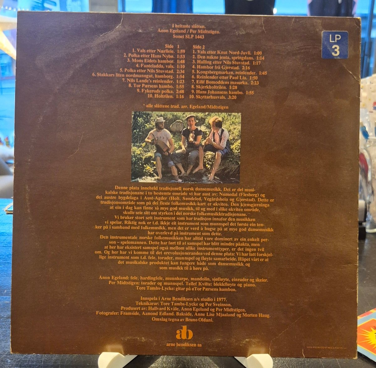 Ånon Egeland og Per Midtstigen - I heitaste slåtten - BØR BØRSONS BRUKTHANDEL