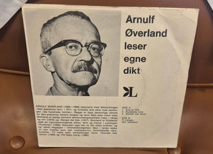 Arnulf Øverland Leser egne dikt (7") - BØR BØRSONS BRUKTHANDEL
