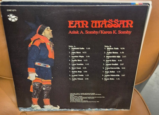 Aslak A. Somby & Karen K. Somby - Ean Máššan (Vinyl LP, 1985) - BØR BØRSONS BRUKTHANDEL