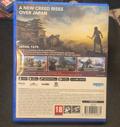 Assassin's Creed Shadows (PlayStation 5) - BØR BØRSONS BRUKTHANDEL