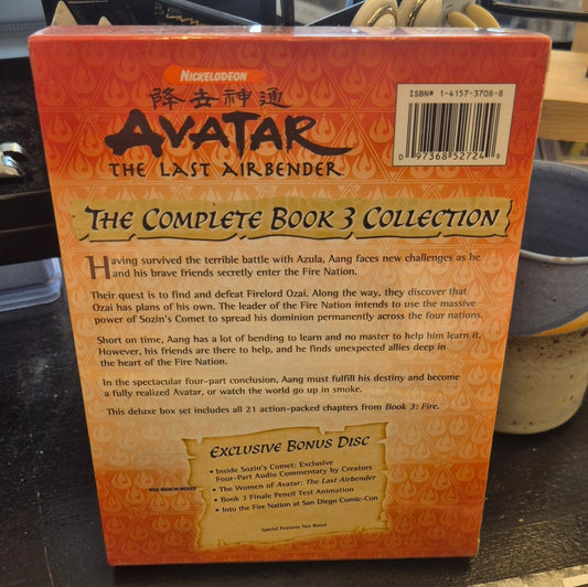 Avatar: The Last Airbender - The Complete Book 3 Collection (DVD) - BØR BØRSONS BRUKTHANDEL