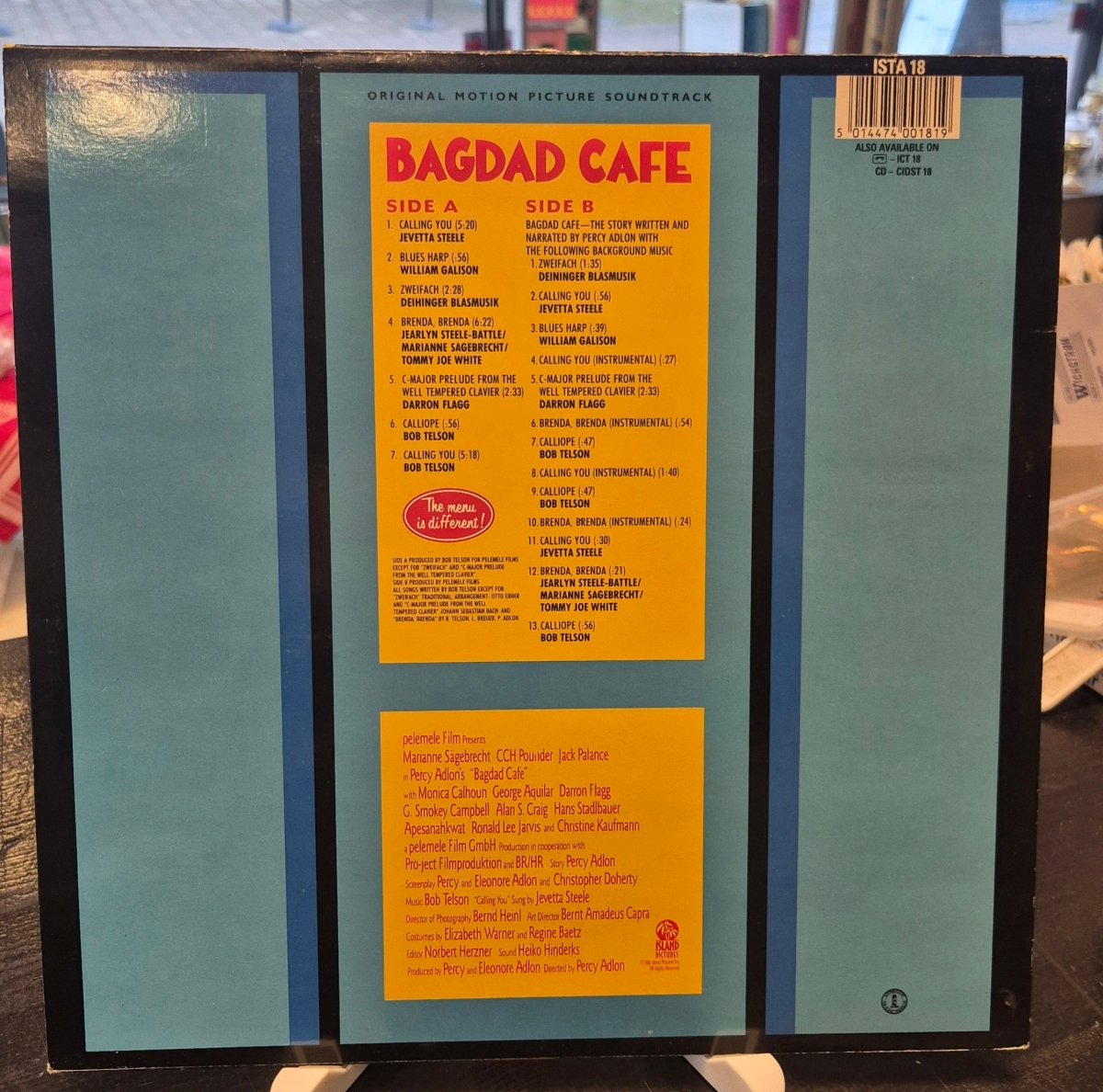 Bagdad Cafe – Original Soundtrack - BØR BØRSONS BRUKTHANDEL