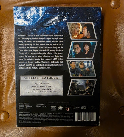 Battlestar Galactica Season One DVD, norsk utgave, Universal - BØR BØRSONS BRUKTHANDEL