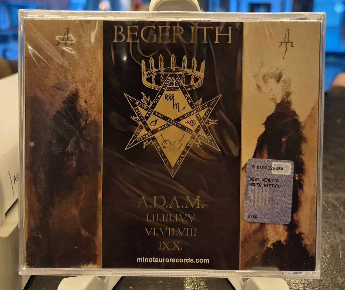Begerith – A.D.A.M. (CD) - BØR BØRSONS BRUKTHANDEL