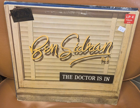 Ben Sidran - The Doctor Is In (LP, 1977) - BØR BØRSONS BRUKTHANDEL