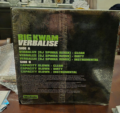 Big Kwam - Verbalise / Capacity Blown (12" Vinyl, 1998) - BØR BØRSONS BRUKTHANDEL