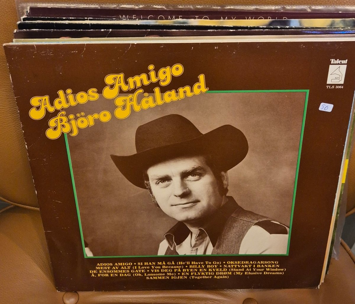 Bjøro Håland - Adios Amigo (LP) - BØR BØRSONS BRUKTHANDEL