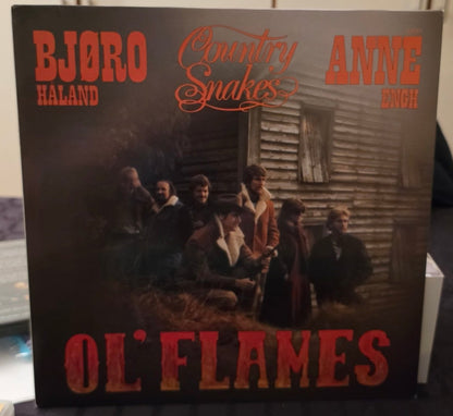 Bjøro Håland / Country Snakes – Ol' Flames LP 1981 Tonep (M=VG+) - BØR BØRSONS BRUKTHANDEL