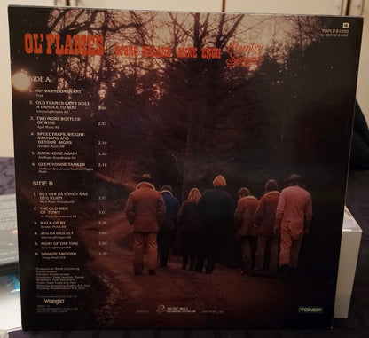 Bjøro Håland / Country Snakes – Ol' Flames LP 1981 Tonep (M=VG+) - BØR BØRSONS BRUKTHANDEL