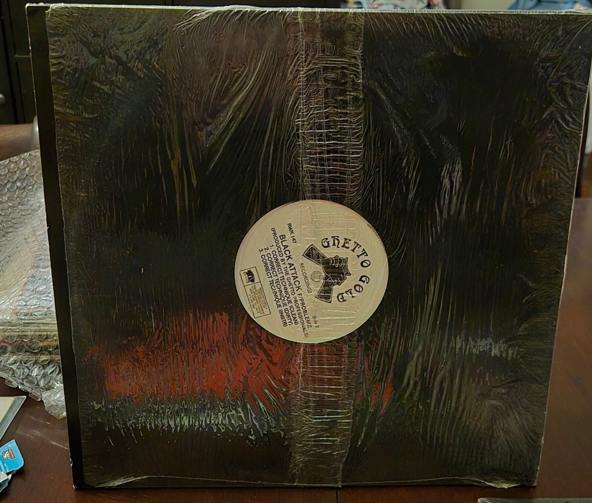 Black Attack - My Crown / Correct Technique (12" Vinyl, 1997) - BØR BØRSONS BRUKTHANDEL