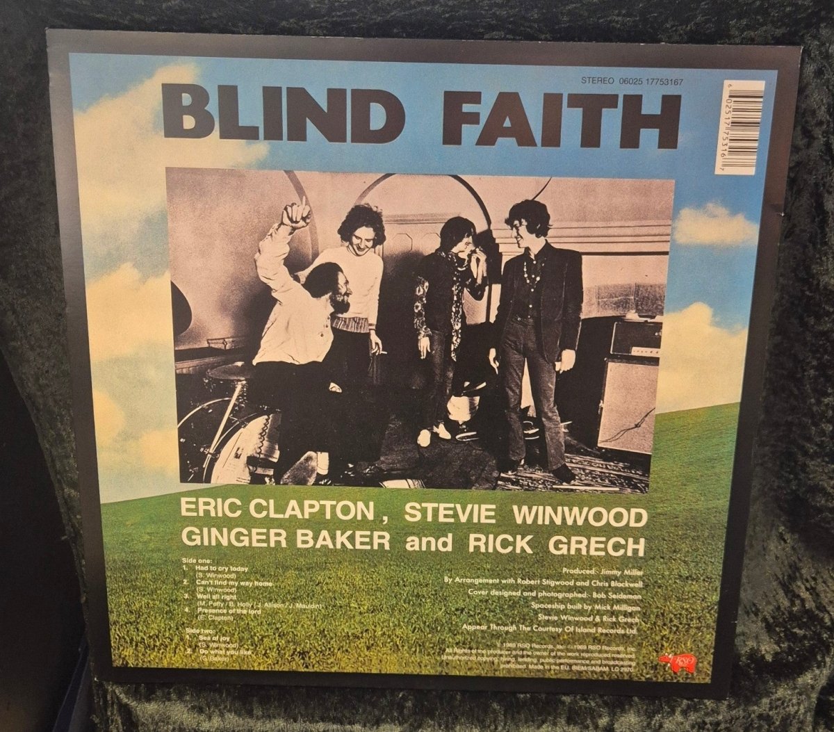 Blind Faith - Blind Faith LP (M=VG+) - BØR BØRSONS BRUKTHANDEL