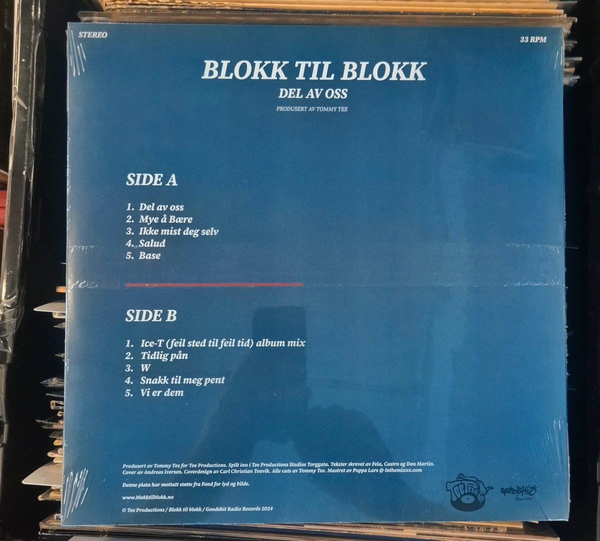 Blokk til Blokk - Del av oss (NY) - BØR BØRSONS BRUKTHANDEL